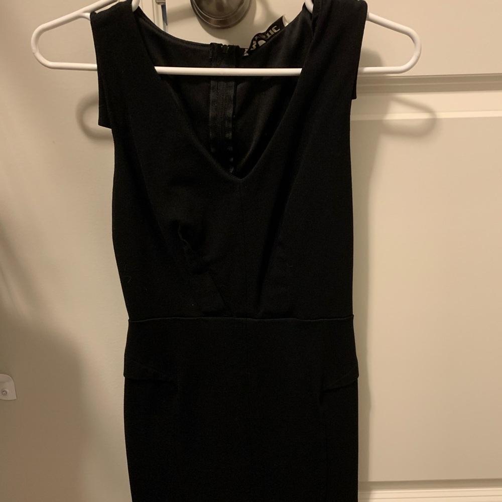 Mystic Little Black Bodycon Dress